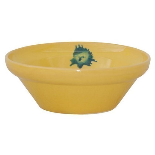 LEBRILLO AMARILLO 17X5CMS VALENCIANO